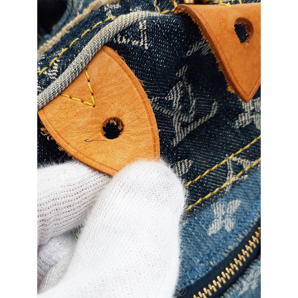 Louis Vuitton Patchwork Speedy 30 Monogram Denim … - image 6